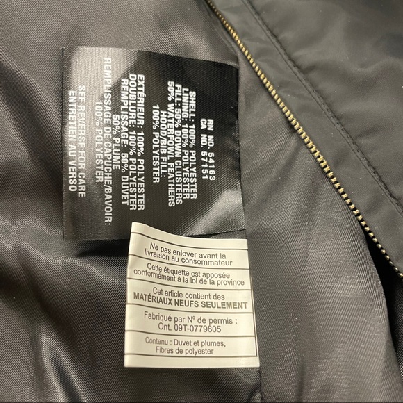 COLE HAAN Hooded Puffer Coat black - Picture 9 of 13